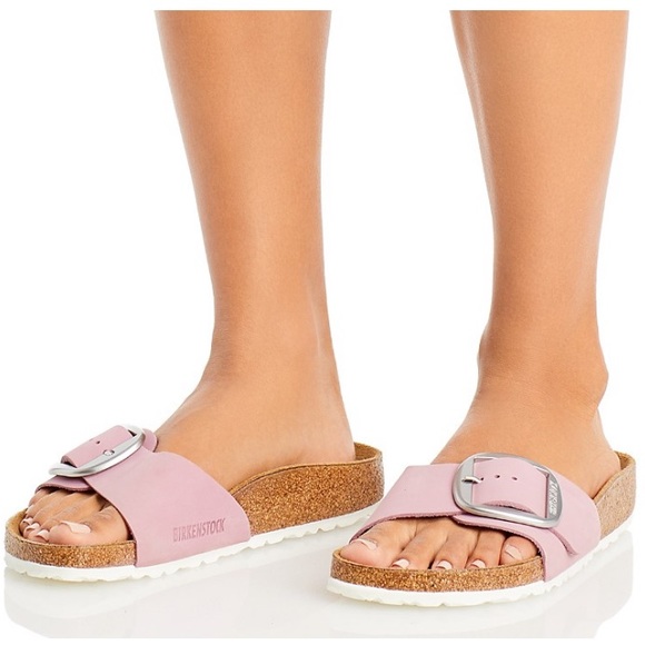 Women's Madrid Big Buckle Sandals -39 - Picture 2 of 8